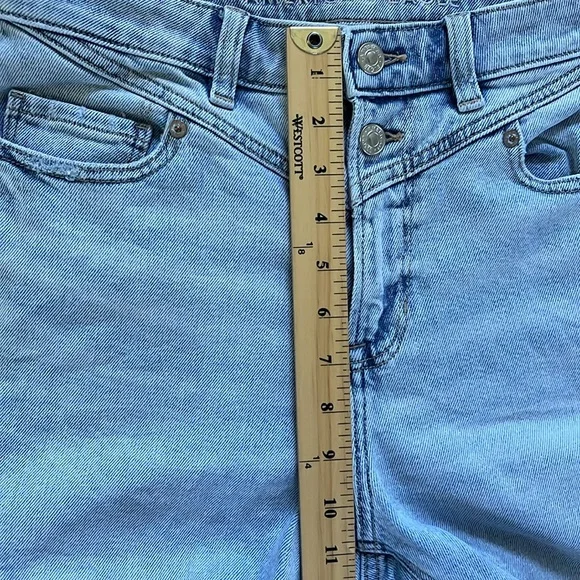 American Eagle Outfitters Blue Ankle Cropped Jeans - Picture 7 of 14